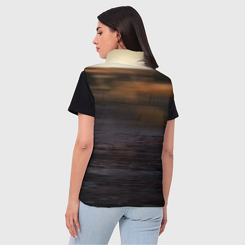 Женский жилет Солнечный зайчик / 3D-Красный – фото 4