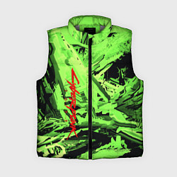 Женский жилет Cyberpunk 2077: Green Breaks