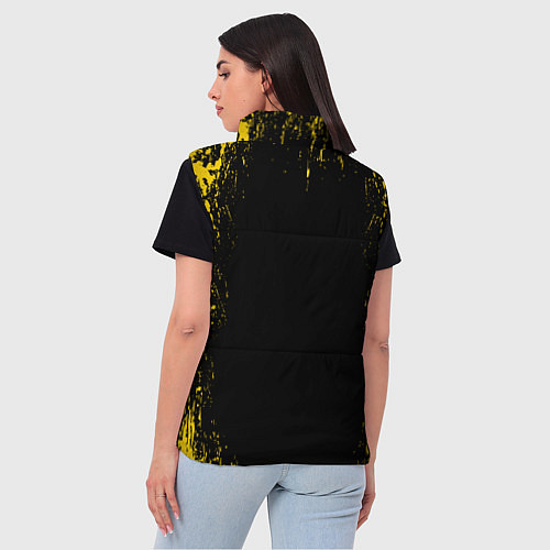 Женский жилет 21 Pilots: Yellow & Black / 3D-Черный – фото 4