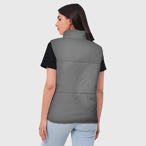 Женский жилет Черный котик / 3D-Черный – фото 4