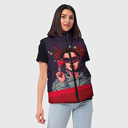 Женский жилет GONE Fludd, цвет: 3D-красный — фото 2