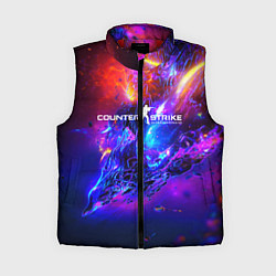 Женский жилет CS:GO Revenge of the Beasts, цвет: 3D-красный