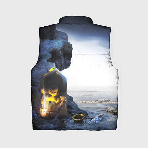 Женский жилет Death Stranding: Exclusive / 3D-Светло-серый – фото 2