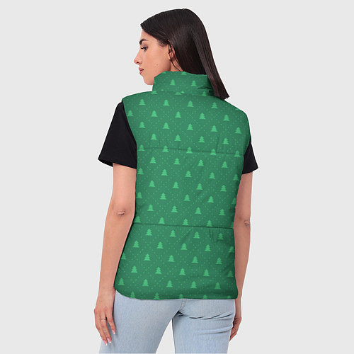 Женский жилет Оливье неси / 3D-Красный – фото 4