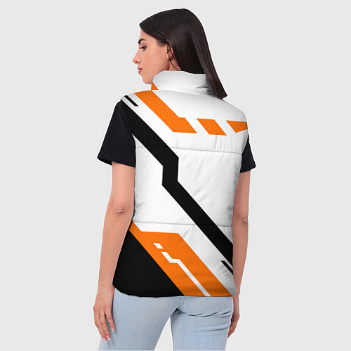 Женский жилет CS:GO Asiimov Light / 3D-Черный – фото 4