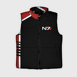 Женский жилет MASS EFFECT N7, цвет: 3D-светло-серый