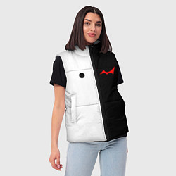 Женский жилет MONOKUMA Eyes, цвет: 3D-черный — фото 2
