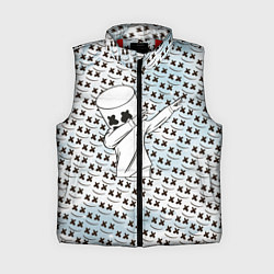 Женский жилет Marshmello DAB, цвет: 3D-красный