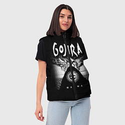 Женский жилет Gojira: Magma, цвет: 3D-светло-серый — фото 2