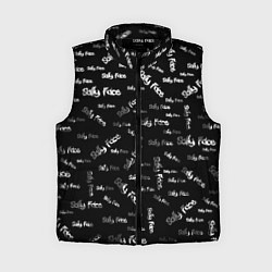 Женский жилет Sally Face: Black Pattern, цвет: 3D-черный