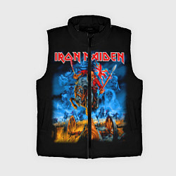 Женский жилет Iron Maiden: Great Britain Warriors, цвет: 3D-черный
