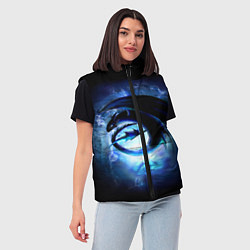 Женский жилет Night Fury, цвет: 3D-красный — фото 2