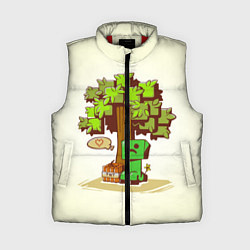 Женский жилет Forest Creeper, цвет: 3D-красный
