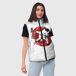 Женский жилет Judo: Japan, цвет: 3D-красный — фото 2