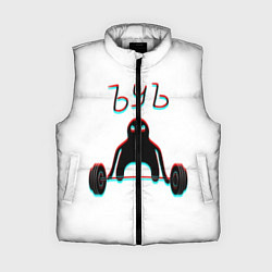Женский жилет ЪУЪ СЪУКА КАЧОК, цвет: 3D-светло-серый