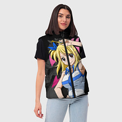 Женский жилет Fairy Tail: Lucy, цвет: 3D-красный — фото 2