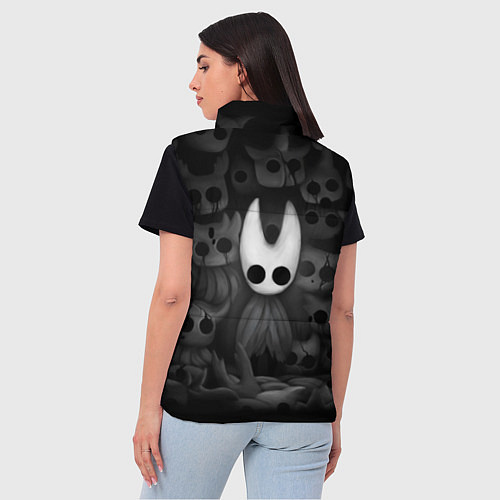 Женский жилет Hollow Knight / 3D-Черный – фото 4