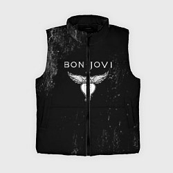 Женский жилет Bon Jovi, цвет: 3D-черный