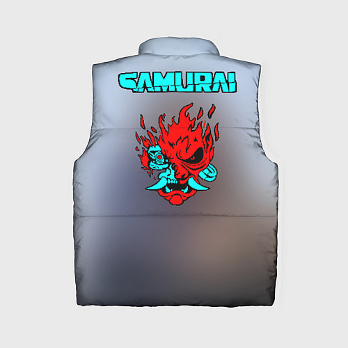 Женский жилет Киану Самурай / 3D-Светло-серый – фото 2