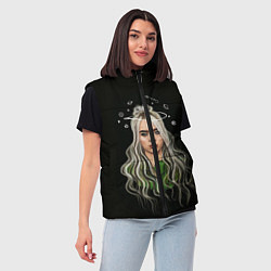 Женский жилет BILLIE EILISH, цвет: 3D-светло-серый — фото 2
