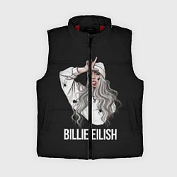 Женский жилет BILLIE EILISH, цвет: 3D-красный