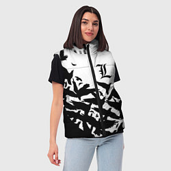 Женский жилет L letter bird, цвет: 3D-красный — фото 2