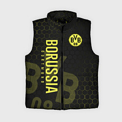 Женский жилет Боруссия Дортмунд honeycomb, цвет: 3D-черный