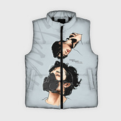 Женский жилет Stray Kids, цвет: 3D-черный