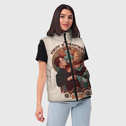 Женский жилет Sherlock, цвет: 3D-красный — фото 2