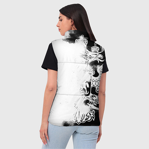 Женский жилет Полиция / 3D-Красный – фото 4