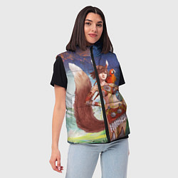 Женский жилет Zoomorph PW, цвет: 3D-черный — фото 2