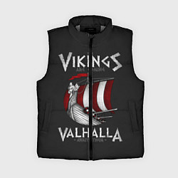 Женский жилет Vikings Valhalla, цвет: 3D-светло-серый