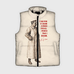 Женский жилет Сталин, цвет: 3D-черный
