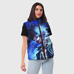 Женский жилет Моя Геройская Академия, цвет: 3D-светло-серый — фото 2