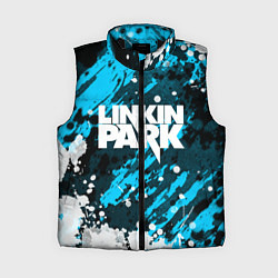 Женский жилет Linkin Park, цвет: 3D-черный