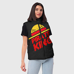 Женский жилет One Piece Pirate King, цвет: 3D-светло-серый — фото 2