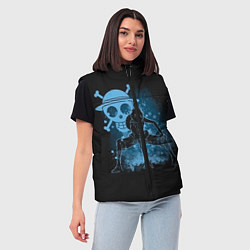 Женский жилет One Piece, цвет: 3D-черный — фото 2