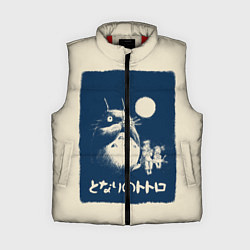 Женский жилет My Neighbor Totoro, цвет: 3D-красный