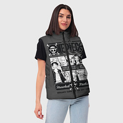 Женский жилет One Piece, цвет: 3D-черный — фото 2