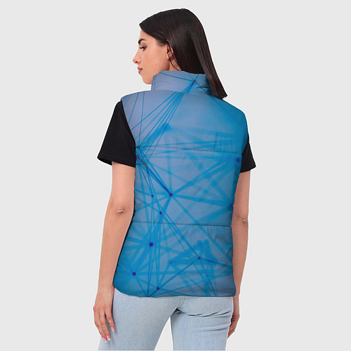 Женский жилет Фольцваген / 3D-Черный – фото 4