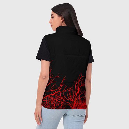 Женский жилет STRANGER THINGS / 3D-Черный – фото 4