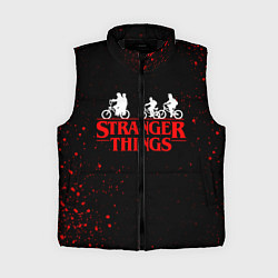Женский жилет STRANGER THINGS, цвет: 3D-черный