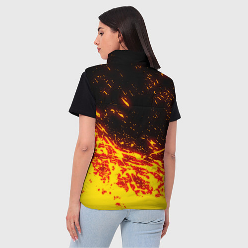 Женский жилет KIMETSU NO YAIBA / 3D-Красный – фото 4