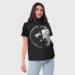 Женский жилет The Witcher 3: Wild Hunt, цвет: 3D-черный — фото 2