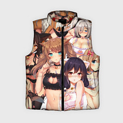 Женский жилет Ahegao, цвет: 3D-красный