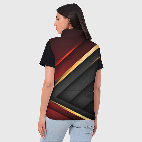 Женский жилет Минимализм / 3D-Черный – фото 4