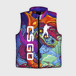 Женский жилет CS GO HYPERBEAST, цвет: 3D-красный