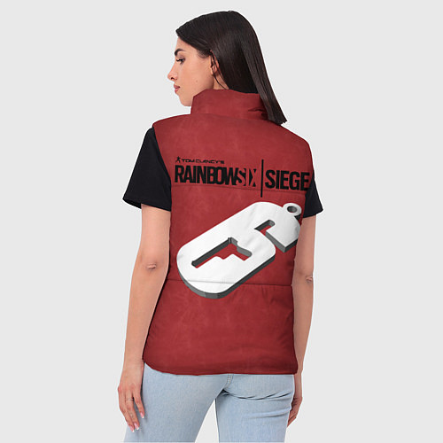 Женский жилет Kapkan R6s / 3D-Красный – фото 4