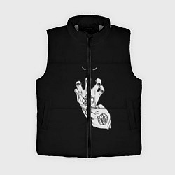 Женский жилет Выжигющий Искру, цвет: 3D-светло-серый