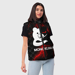 Женский жилет MONOKUMA, цвет: 3D-светло-серый — фото 2